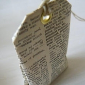 Be-House Book Pages Scent Bags